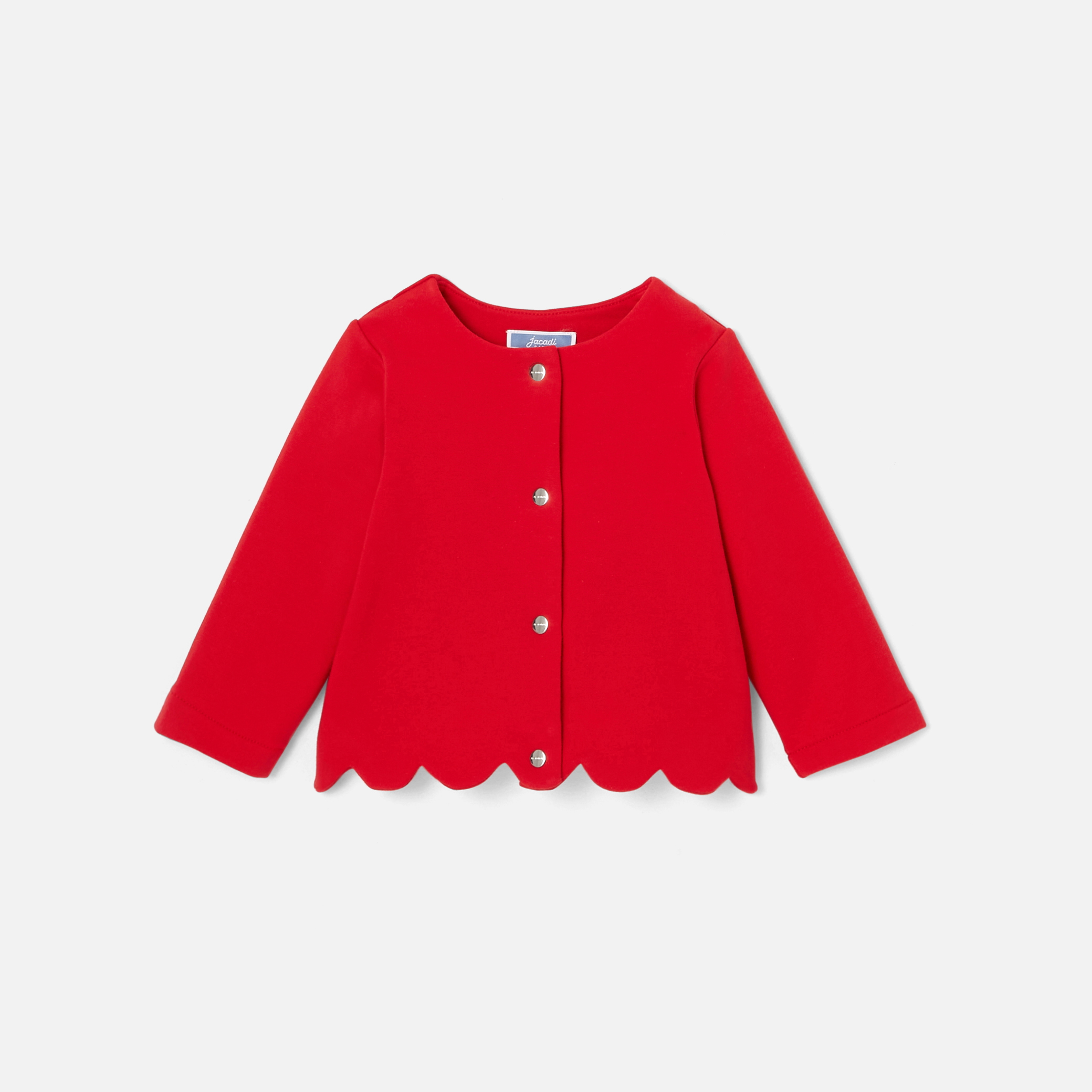 Jacadi - Vestje van fleece baby meisje - jacadi rood