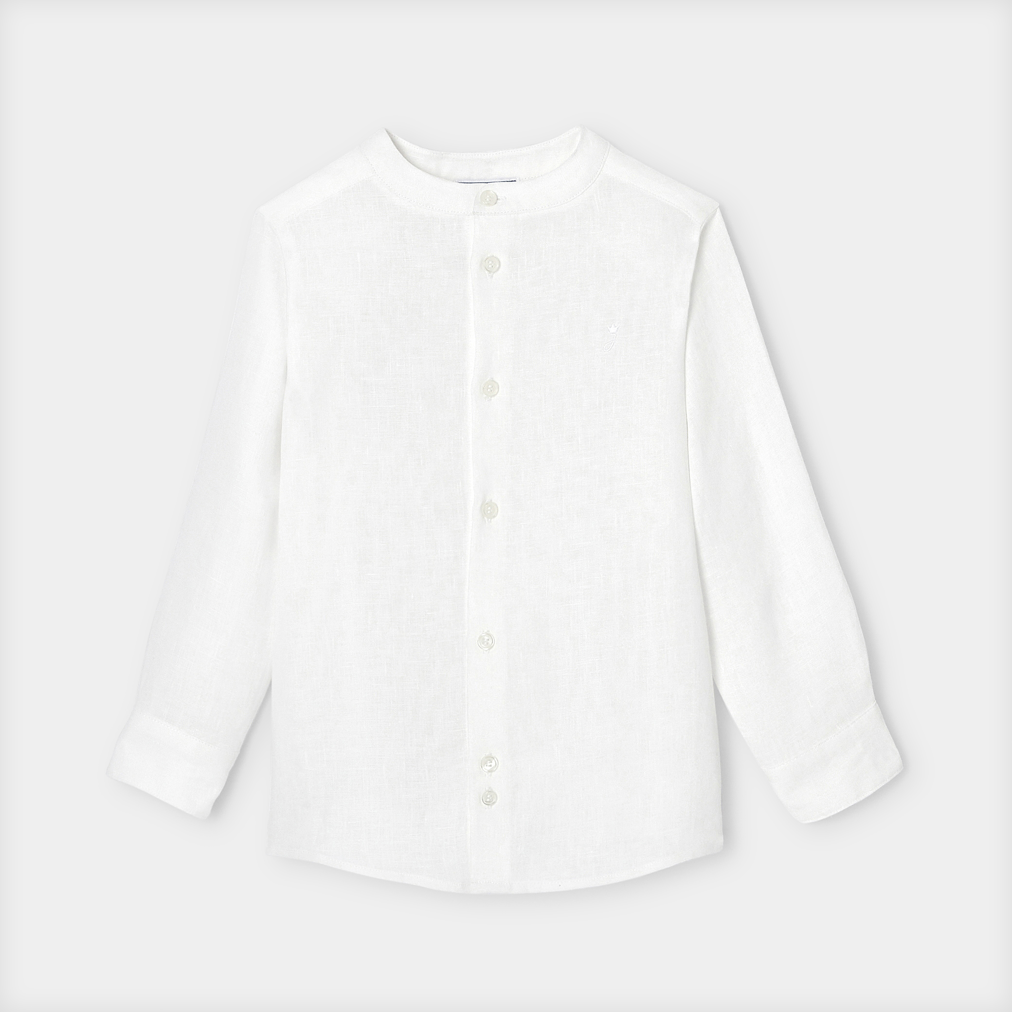 Jacadi - Chemise en lin enfant garçon - blanc jacadi