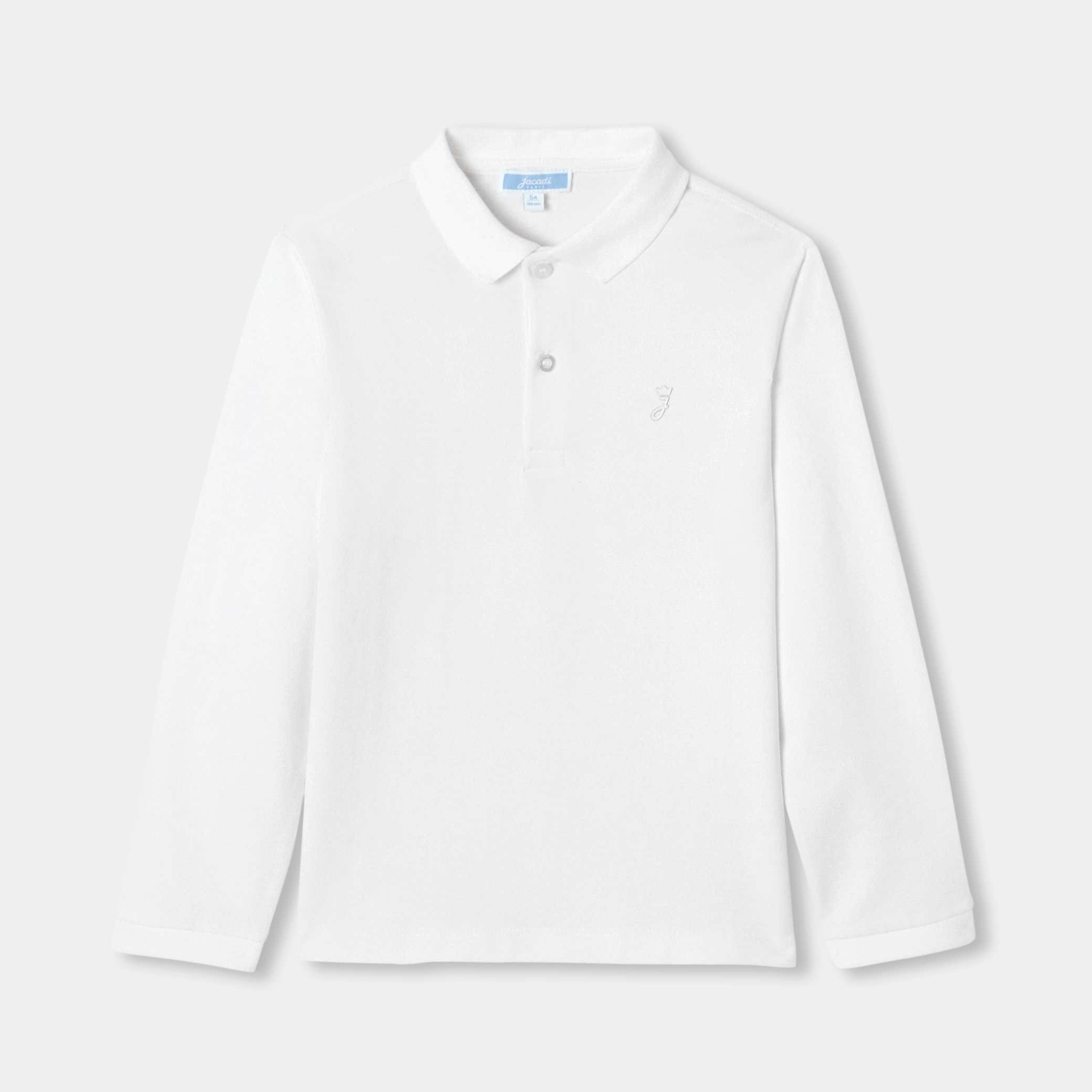 Jacadi - Polo met lange mouwen kind - jacadi wit