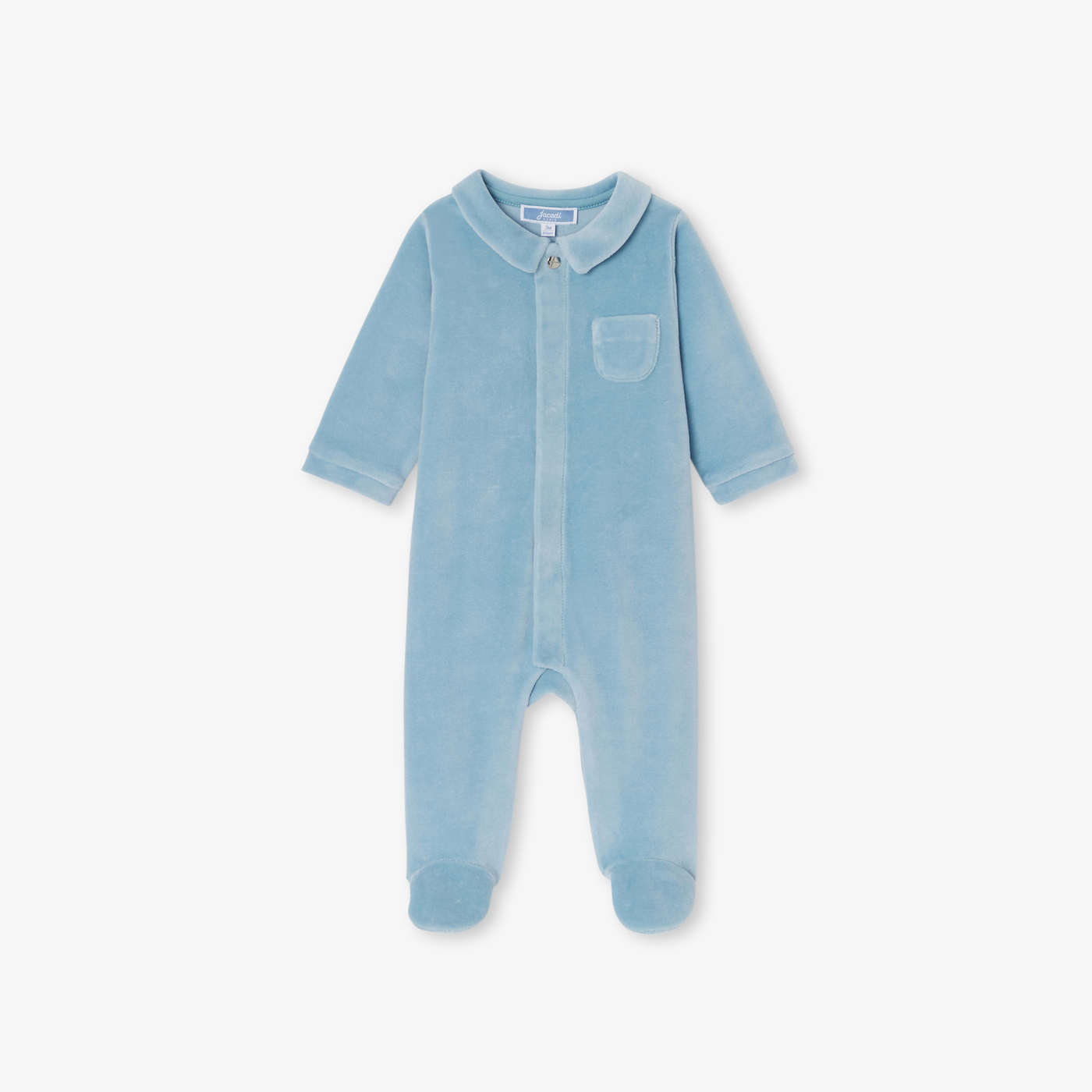 Pyjama Bébé Garçon Noël Velours – Broderies Thème Noël, Pieds Antidérapants, Taille 12 Mois (74 Cm) - 10