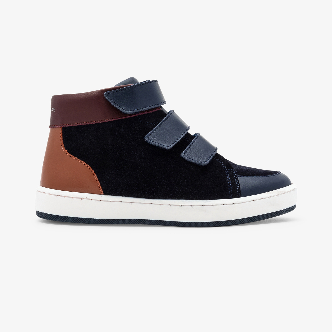 Hoge sneakers kind jongen Jacadi marineblauw Jacadi Paris