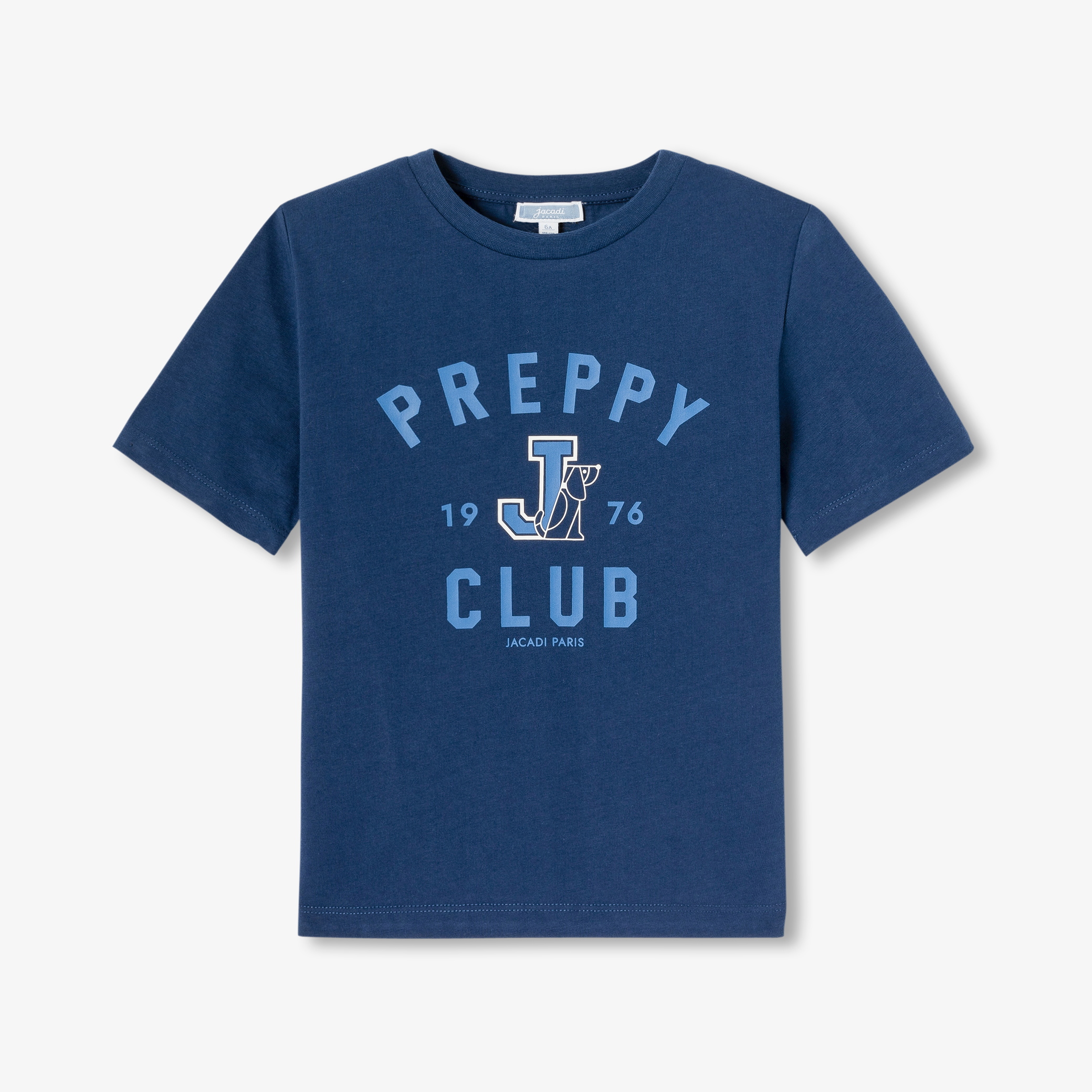 Jacadi - Katoenen T-shirt kind - donkerblauw