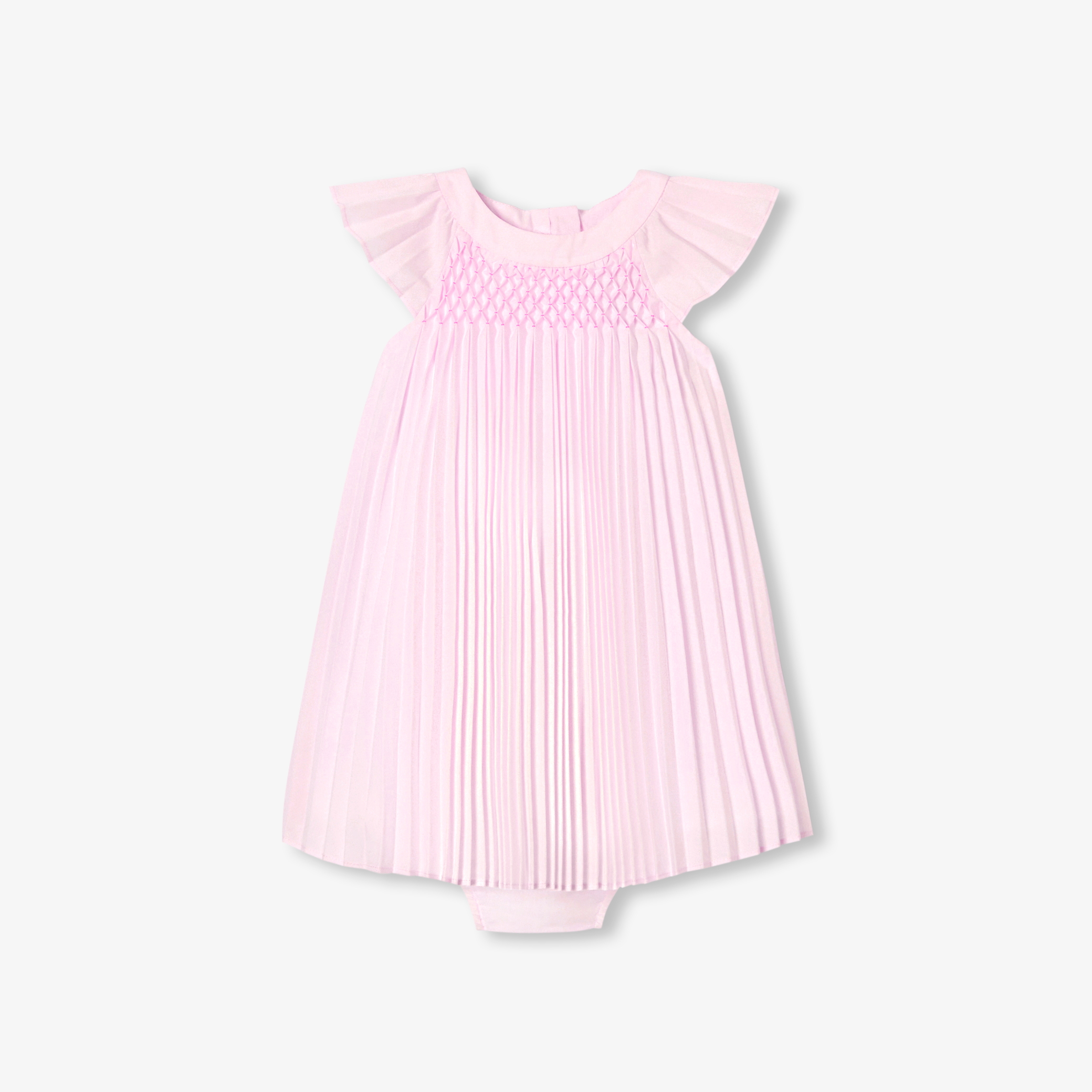 Jacadi - Feestelijk jurkje baby meisje - jacadi poederroze