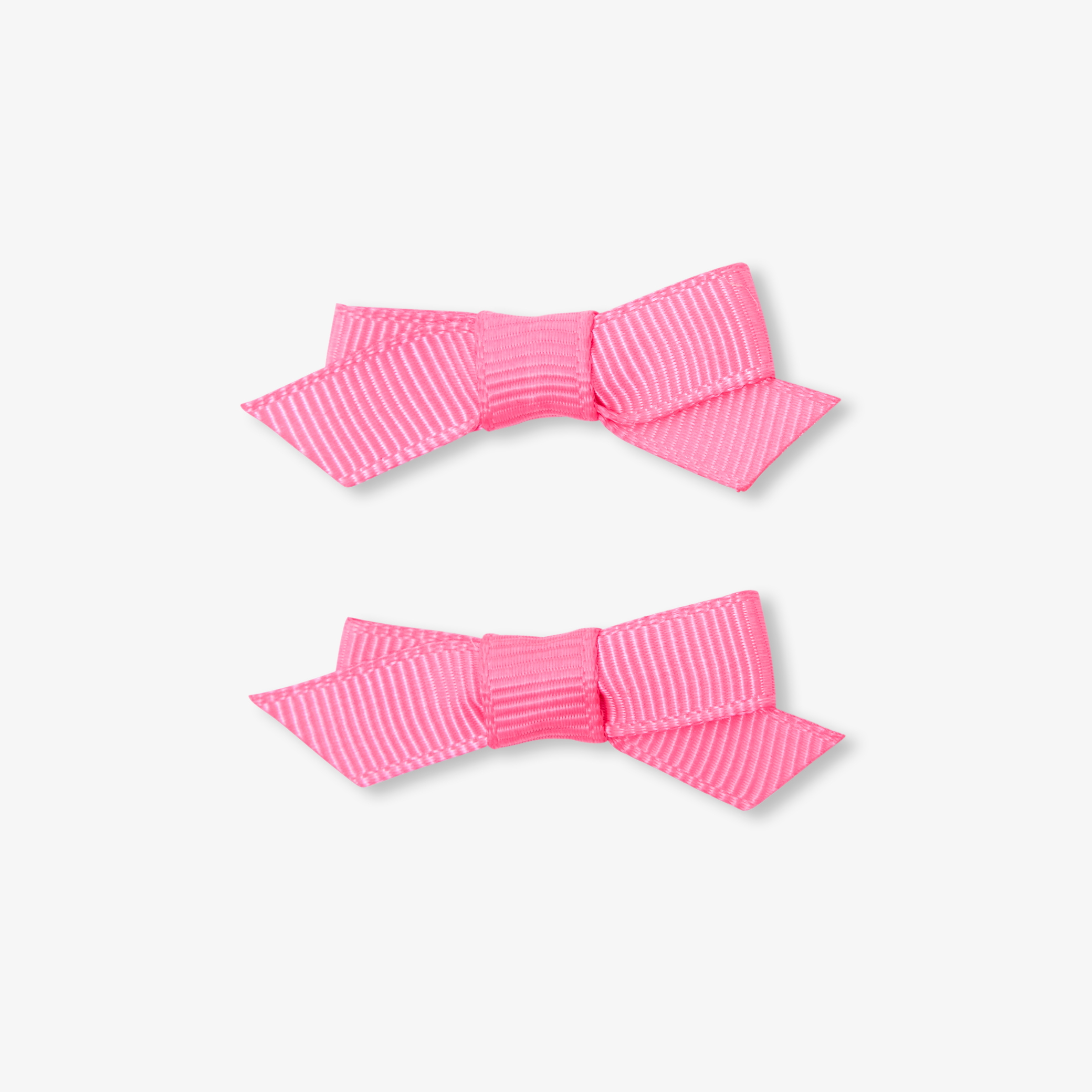 Jacadi - Twee haarklemmetjes met strikje baby meisje - roze couture
