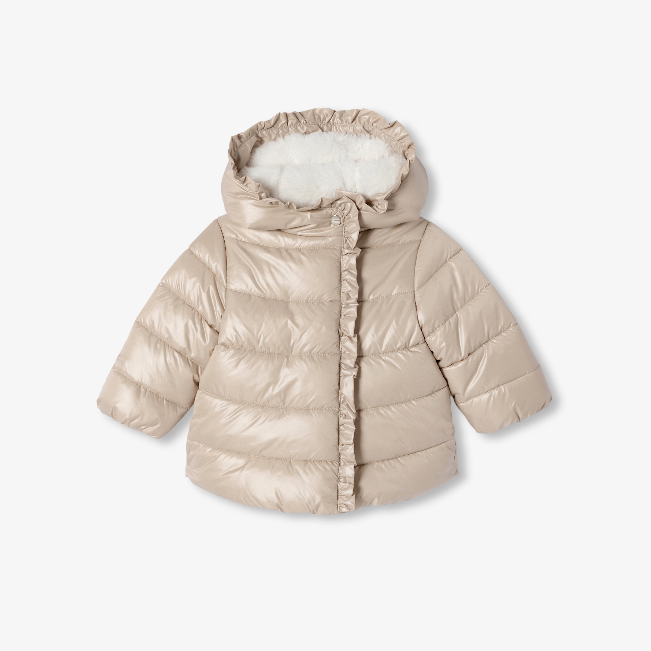 Jacadi - Bodywarmer van nylon voor babymeisjes - zandkleur