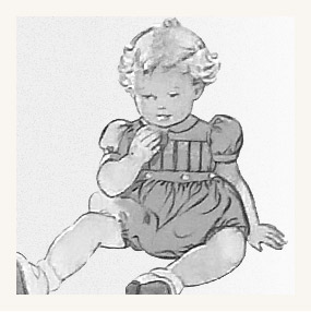 Zwart/witte afbeelding van de Emblematische bloomer