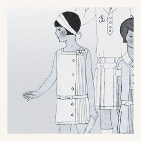 Zwart/witte afbeelding van de Emblematische bloomer