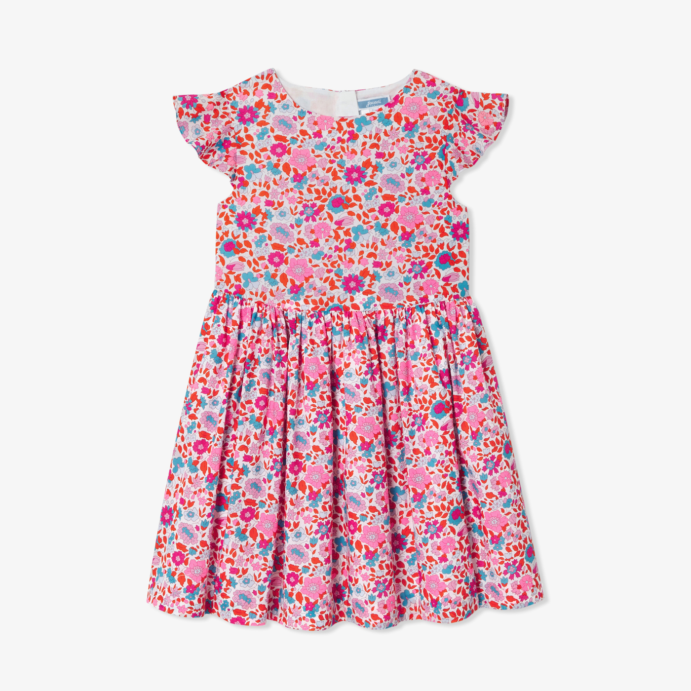 Robe enfant fille en tissu Liberty