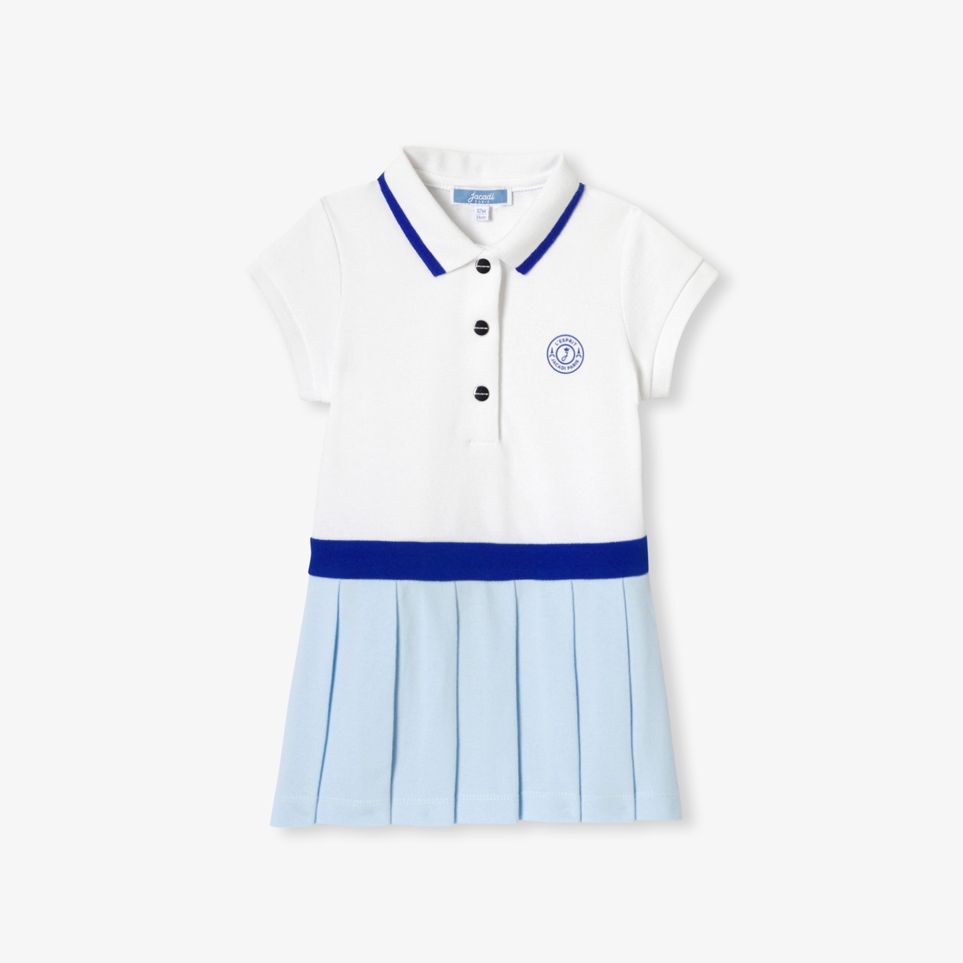 Robe polo bébé fille