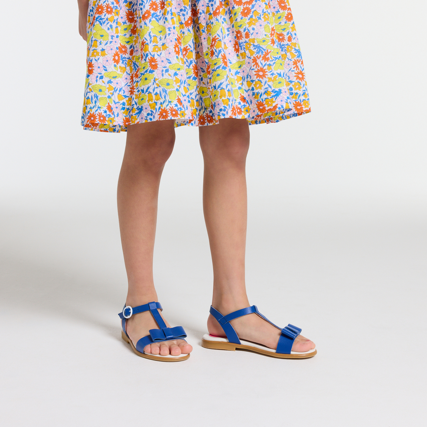 Leren sandalen kind meisje - Main Image