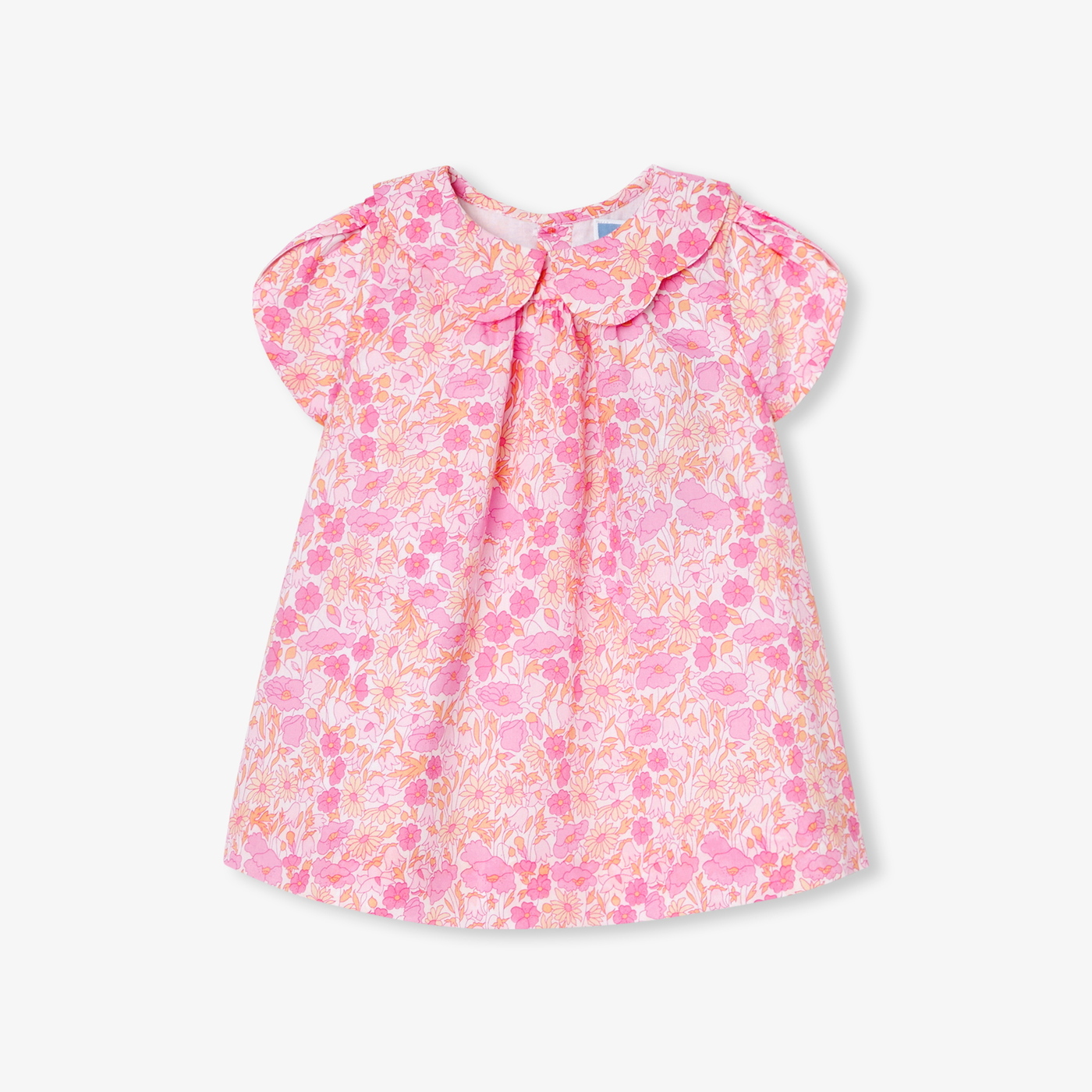 Robe bébé fille en tissu Liberty