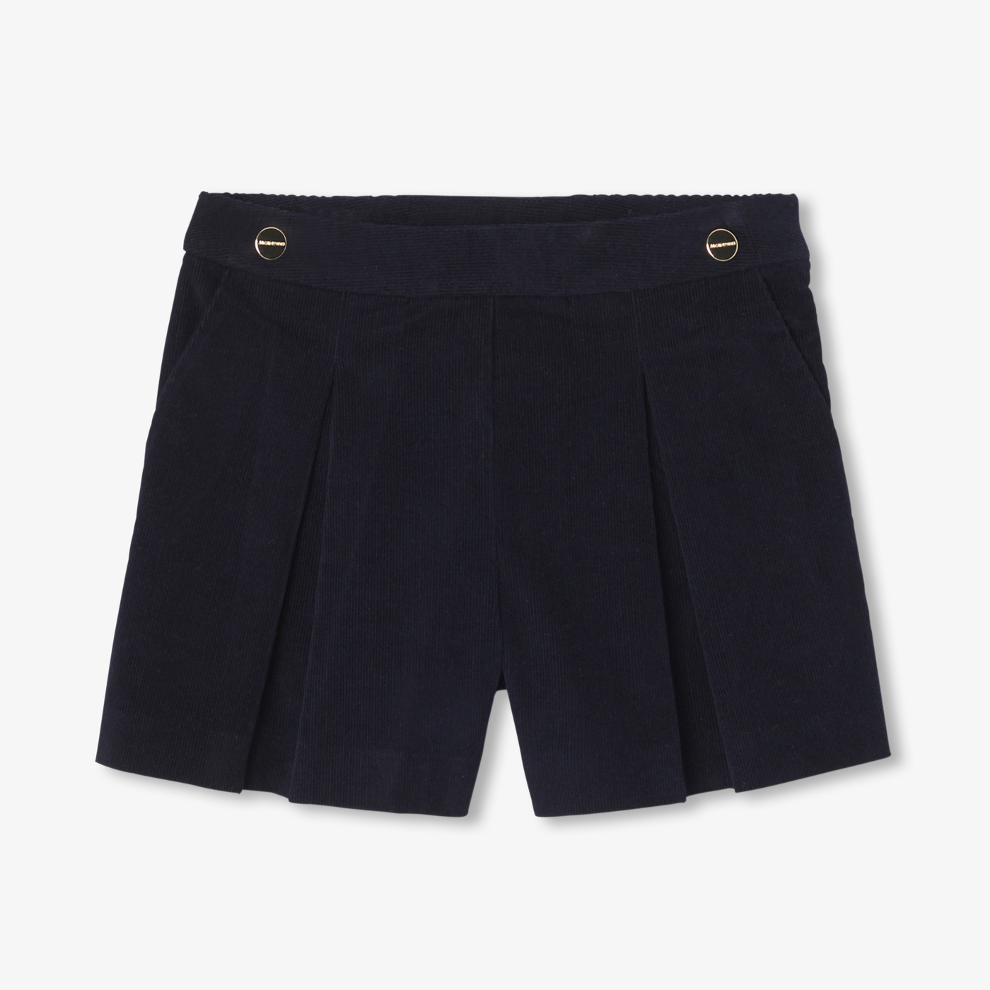 Jupe-short enfant fille en velours Marine Jacadi Paris