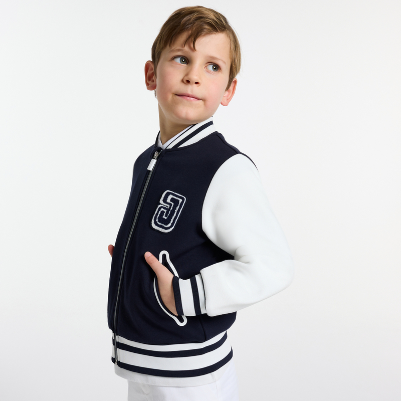 Pull-over à col roulé en maille de laine - Stone Island Junior - Garçon Pull-over à col roulé en maille de laine - Stone Island Junior - Garçon